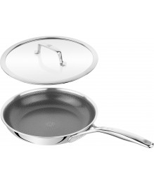 Zwilling: Peak Bratpfanne mit Glasdeckel, Keramikbeschichtung, ⌀26cm