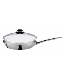 Spring: Brigade Premium Bratpfanne mit Vulcano Glasdeckel