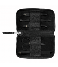 Zwilling: Premium Black Maniküre Pediküre Set 5-tlg., schwarz