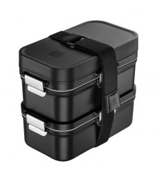 Zwilling: Fresh & Save Vakuum Lunch Box, modular, Schwarz