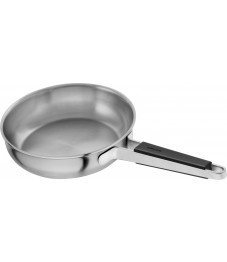 Zwilling: Pure Bratpfanne, Edelstahl, silber