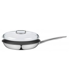 Spring: Vulcano Classic Bratpfanne mit Domo Glasdeckel
