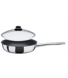 Spring: Vulcano Classic Bratpfanne XL hoch, mit Vulcano Glasdeckel