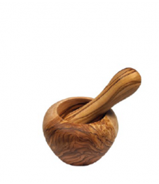 seleXions®: Olivenholz Mini Mörser, Ø6cm