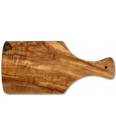 Tray with Handle Rectangular Olive Wood, 13 cm