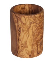 Cooking Utensil Holder Olive Wood
