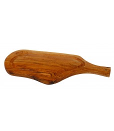 Olive Wood Rustic Cutting Board With Juice Groove, ca.60cm