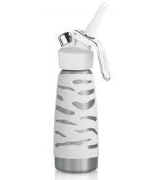 iSi: Dessert Whip mit Silikon Zebra-Cover, 0.5L