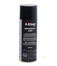 Kisag: Kigas Universalgas Nachfüllflaschen (inkl. Adapter)