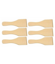 seleXions®: Raclette Spachtel Buchenholz, 6 Stk