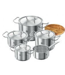 Zwilling: Twin® Classic Cookware set, 5 pcs. Stainless Steel