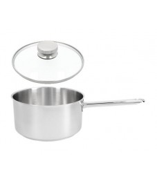 Demeyere: Apollo 7 Stieltopf mit Glasdeckel