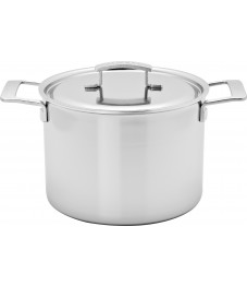 Demeyere: Deep stockpot Industry with lid 24cm
