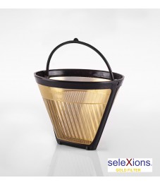Selexions: GF2S Gold Kaffee-Dauerfilter (Filter Nr. 2) mit Titanhartschicht