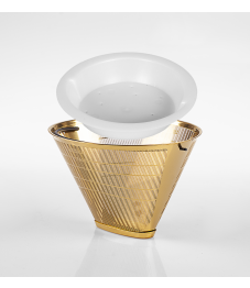 Selexions: GF4M Gold Kaffee-Dauerfilter (Filter Nr. 4) Ganzmetall + Tröpfli 