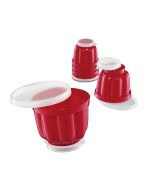 Küchenprofi BAKE Puddingform, 6er Set