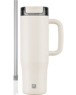 Zwilling Thermo Plus Thermobecher mit Strohhalm, 900 ml, Edelstahl