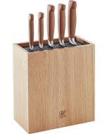 Zwilling Vier Sterne Wood Messerblockset, 6-tlg., Eiche