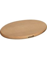 Staub Magnetic trivet, beech wood, oval