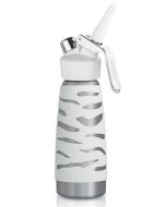 iSi Dessert Whip mit Silikon Zebra-Cover, 0.5L