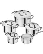 Zwilling Bellasera cookware set 5-pcs, black handles